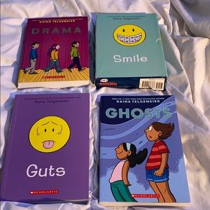 Raina Telgemeier graphic novels bundle